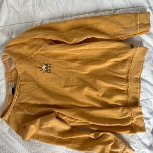 yellow Roxy sweater